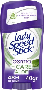 LADY SPEED STICK  Derma+ Care Aloe Tuhý deodorant 40 g