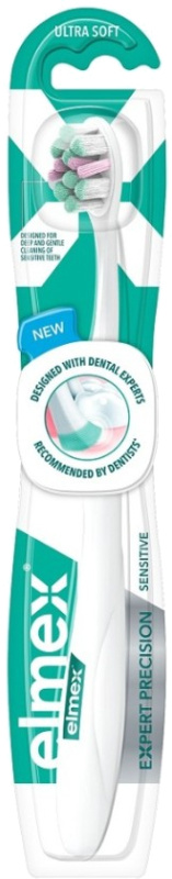 Elmex Sensitive Expert Precision zubní kartáček ultra soft 1 ks