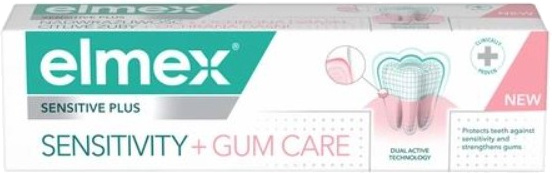 Elmex Sensitive Plus Sensitivity & Gum Care zubní pasta pro citlivé zuby 75 ml