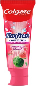 Colgate Max Fresh Fruit Fusion zubní pasta Watermelon & Guava 75 ml