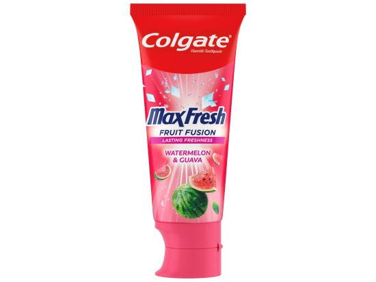 Colgate Max Fresh Fruit Fusion zubní pasta Watermelon & Guava 75 ml