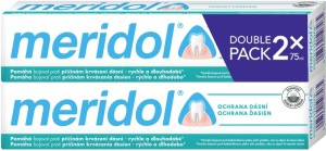 Meridol® Ochrana dásní zubní pasta, 2×75 ml