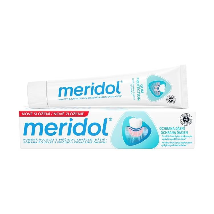 Meridol® Ochrana dásní zubní pasta, 2×75 ml