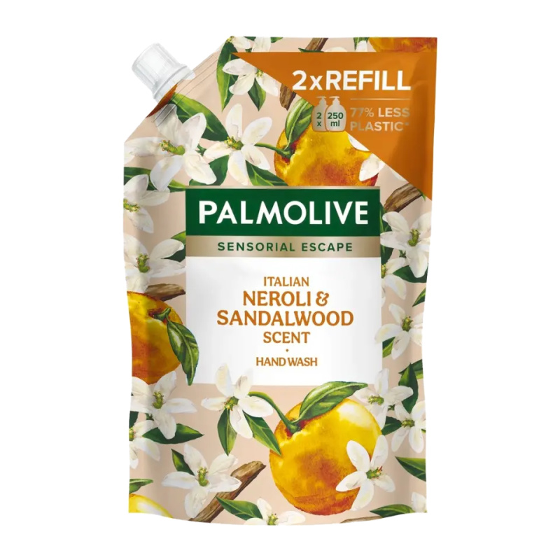 Palmolive Tekuté mýdlo Sensorial Escape Neroli & Sandalwood náhradní náplň 500 ml