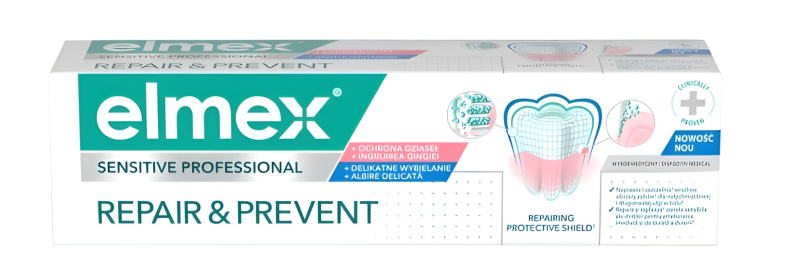 Elmex Sensitive Professional Repair & Prevent White zubní pasta 75 ml