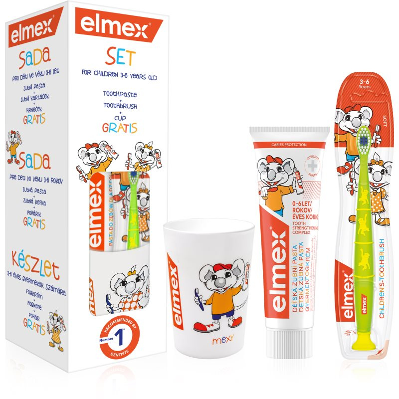 elmex Kids Set pro děti ve věku 3–6 let
