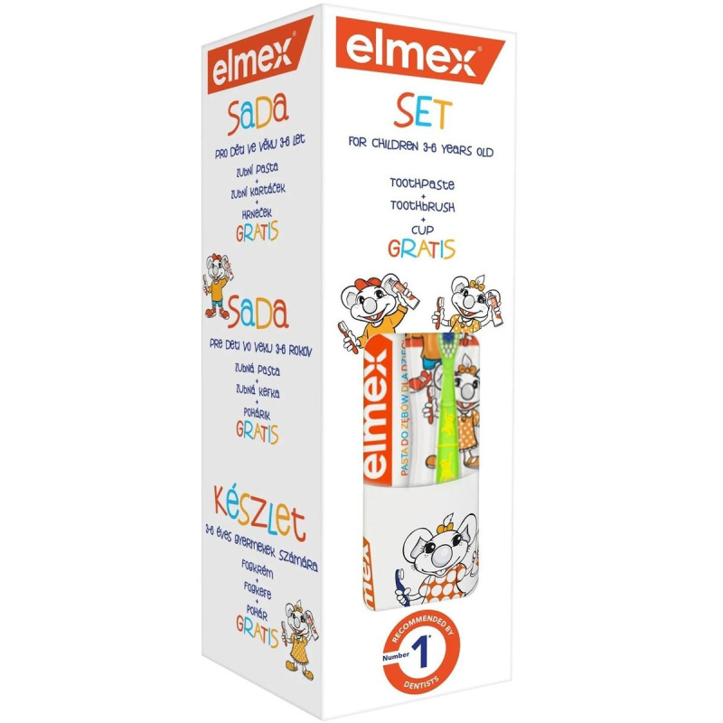 elmex Kids Set pro děti ve věku 3–6 let