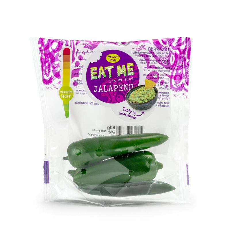 Chilli Jalapeños – pálivost 3; sáček
