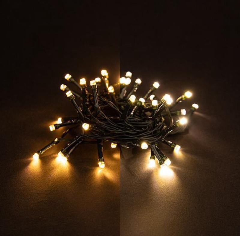 Light Creations Světelný LED řetěz Luxuriance Lights / 200 LED / 19,9 m / venkovní i vnitřní / teplá bílá Varianta: ivi0