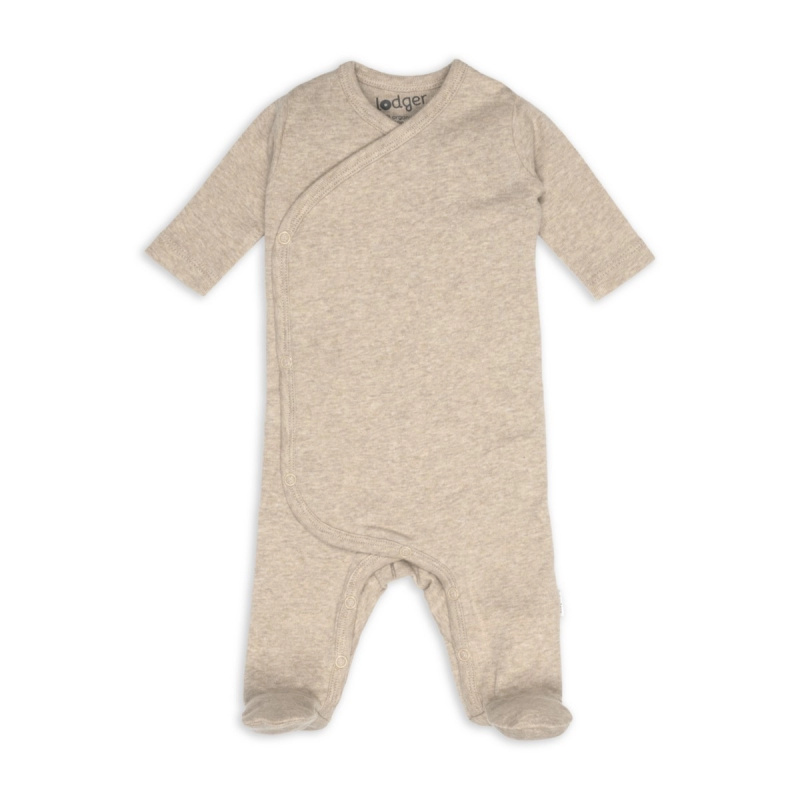 LODGER Overal novorozenecký Melange Beige vel. 50
