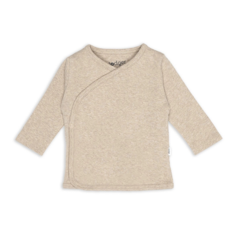 LODGER Zavinovací kabátek Melange Beige vel. 50