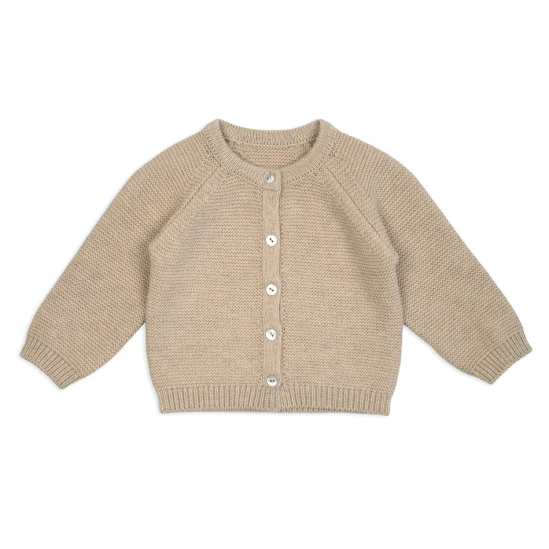 LODGER Pletený svetřík Merino Beige vel. 68