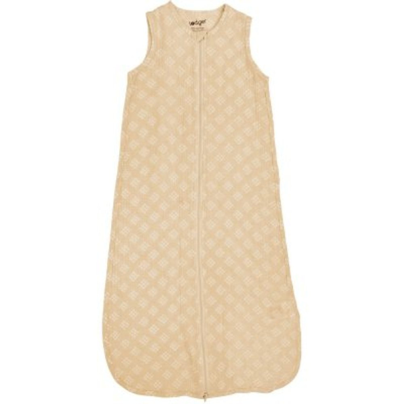 Lodger mušelínový spací pytel bez rukávů hopper tribe muslin sand 86/98
