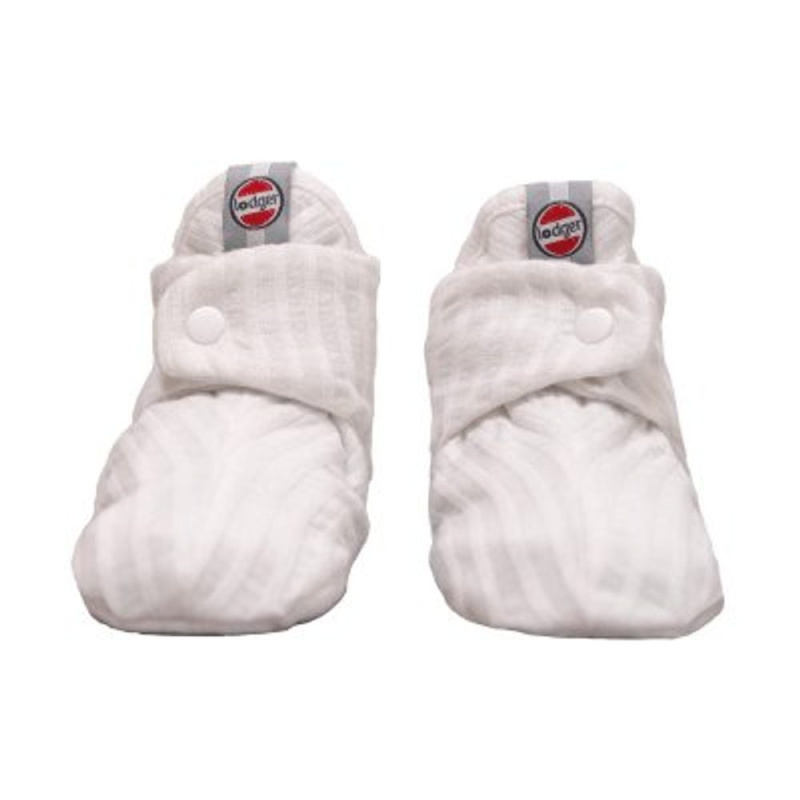 LODGER Slipper Seersucker Cloud Dancer 0 - 3 měsíce