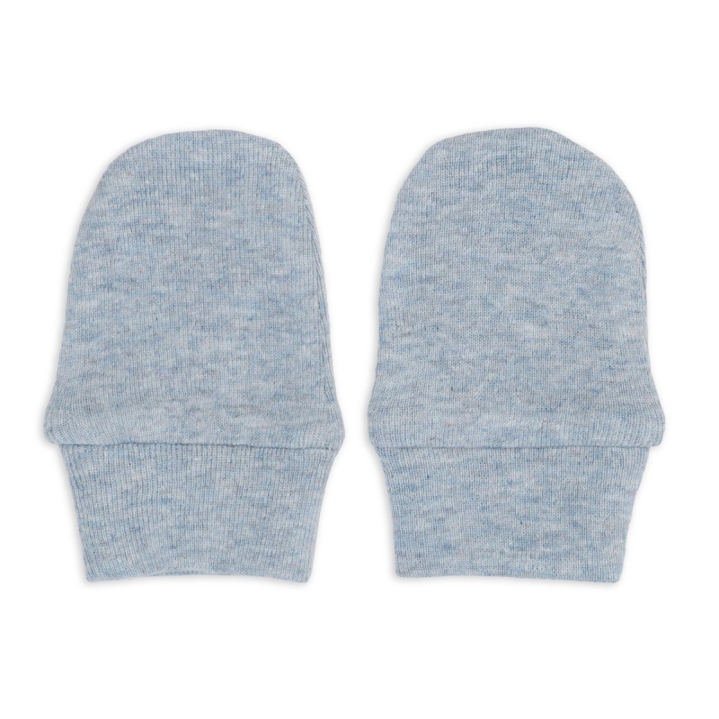 LODGER Rukavičky Melange Blue Fogg