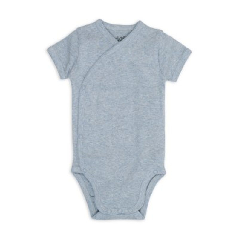 LODGER Body s krátkým rukávem Melange Blue Fogg vel. 80