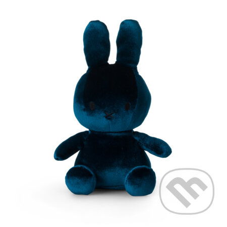 Miffy zamatová tmavo modrá (24 cm)
