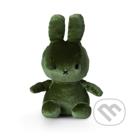 Miffy zamatovát machová zelená (24 cm)