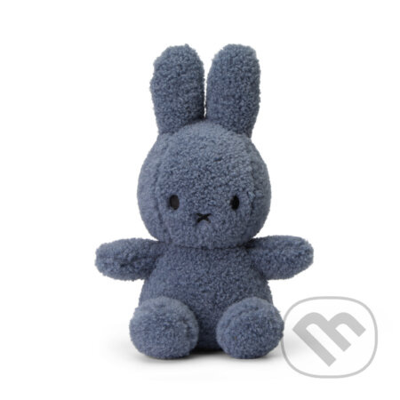 Miffy sediaca 100% recyklovaná modrá 23cm