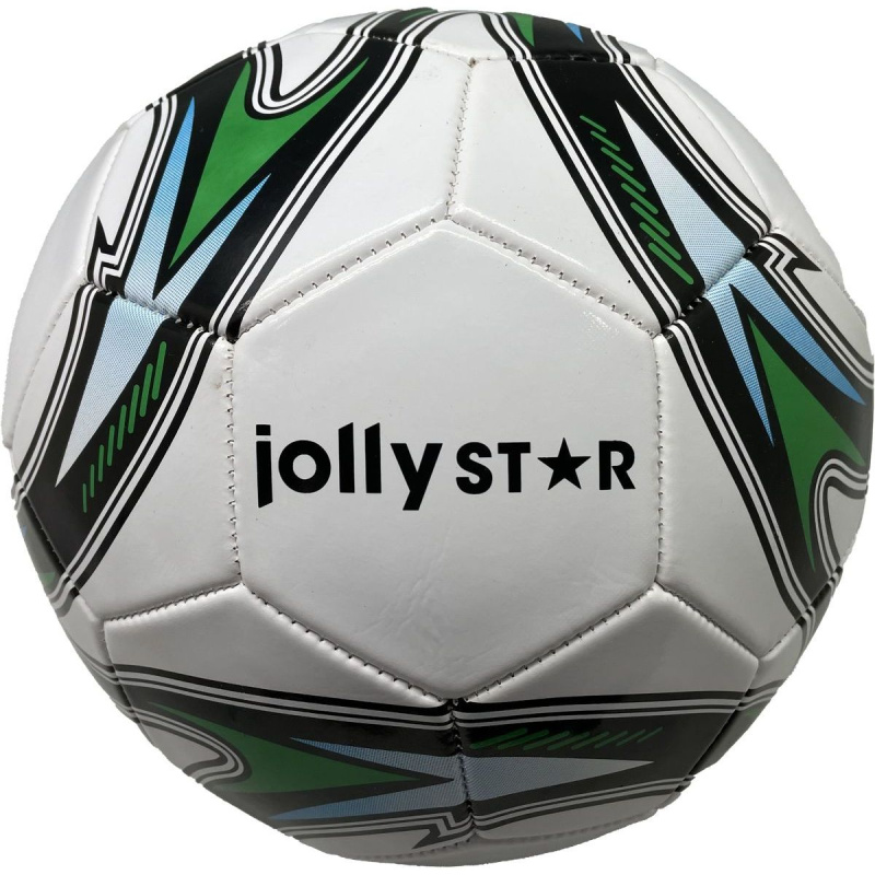 Míč kožený fotbalový Jolly Star Champion velikost č. 5