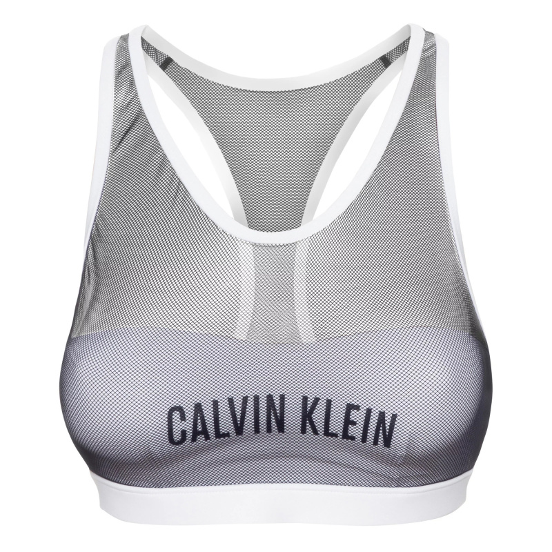 Bralette Dámský vrchní díl plavek KW0KW00236-100 - Calvin Klein XS
