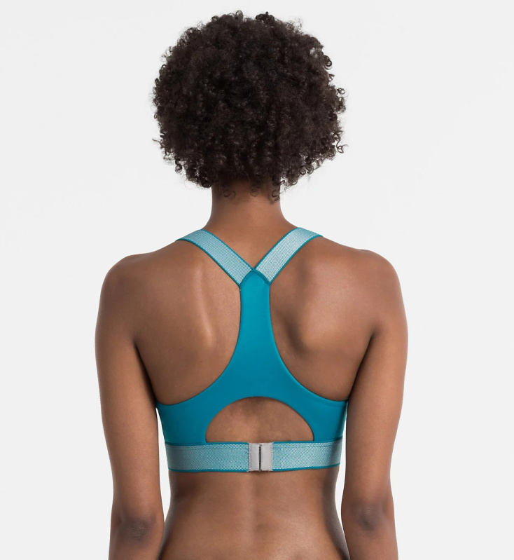 Podprsenka sportovní QF4053E - Calvin Klein šedá S