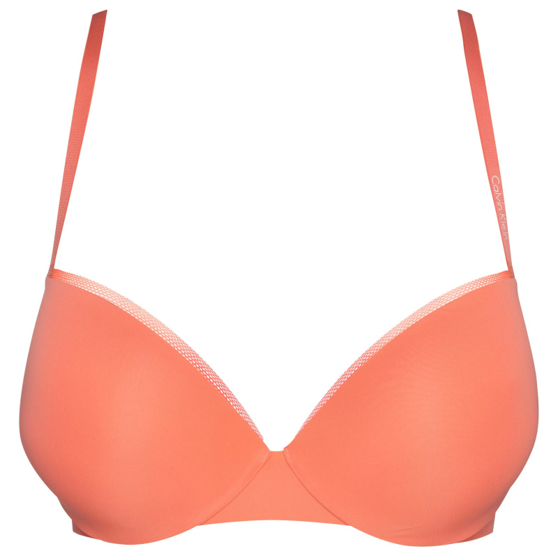Dámská vyztužená podprsenka Lift Demi QF1738E - Calvin Klein 75D