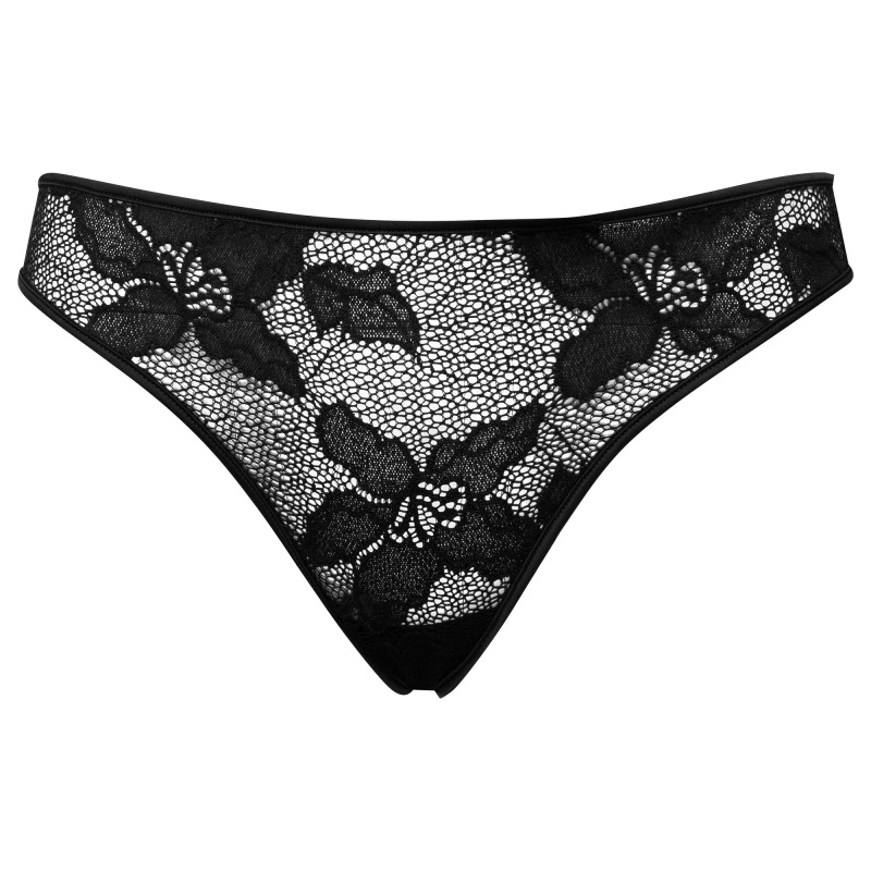 Dámská tanga QF4866E - Calvin Klein M