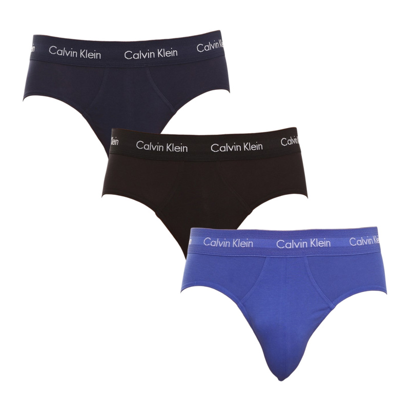 3PACK pánské slipy Calvin Klein vícebarevné (U2661G-4KU) M