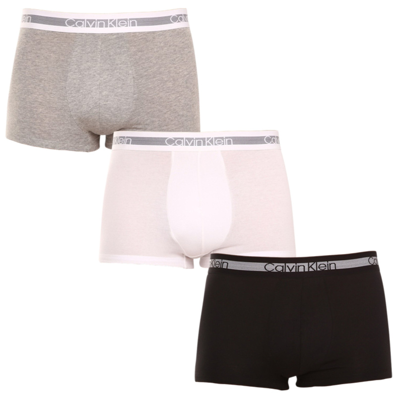 3PACK pánské boxerky Calvin Klein vícebarevné (NB1799A-MP1) L, trenky / trenýrky