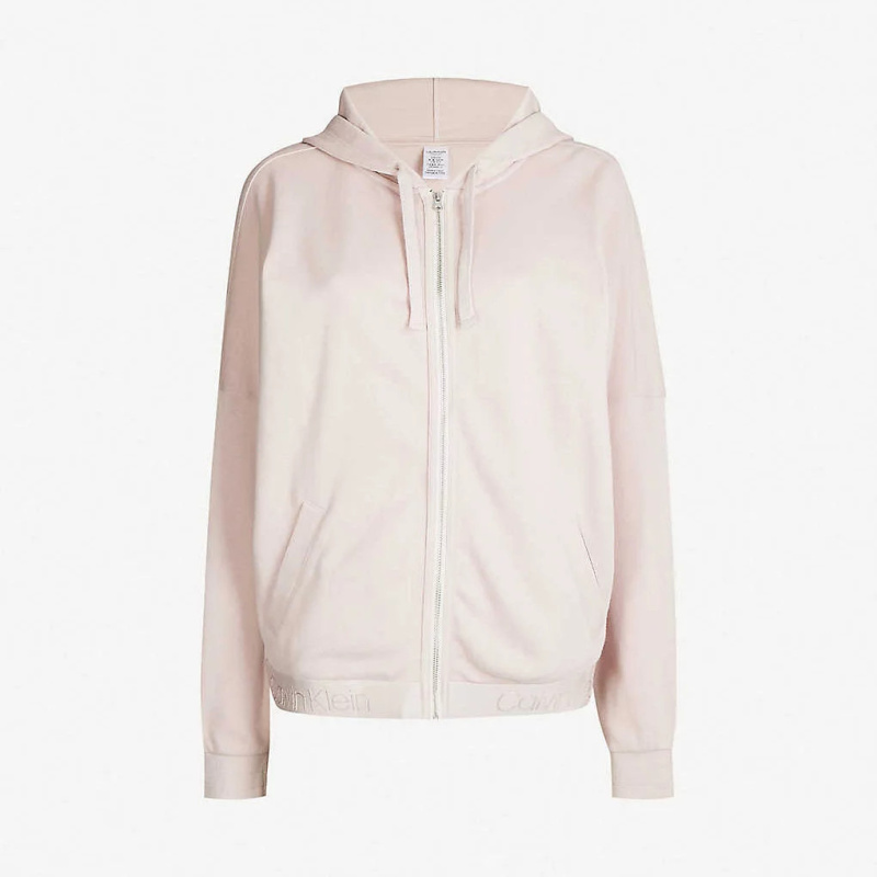 Dámská mikina s kapucí QS6149E-RUD - Calvin Klein XS