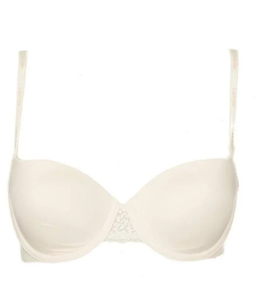 Podprsenka push-up QF5146E - 101 - krémová - Calvin Klein 85DD Krémový