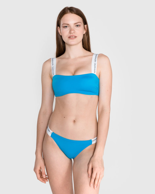 Vrchní díl plavek KW0KW00548 - 451 - Calvin Klein XXS Modrá