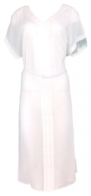 Plážové šaty KW0KW00715-143 bílá - Calvin Klein bílá S