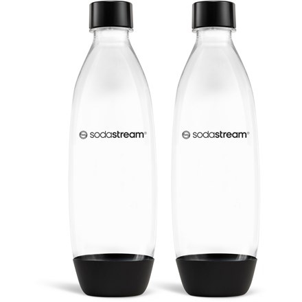 Sodastream Fuse Black lahve vhodné do myčky (2×1 l)
