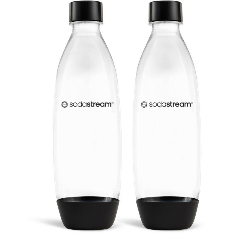Sodastream Fuse Black lahve vhodné do myčky (2×1 l)