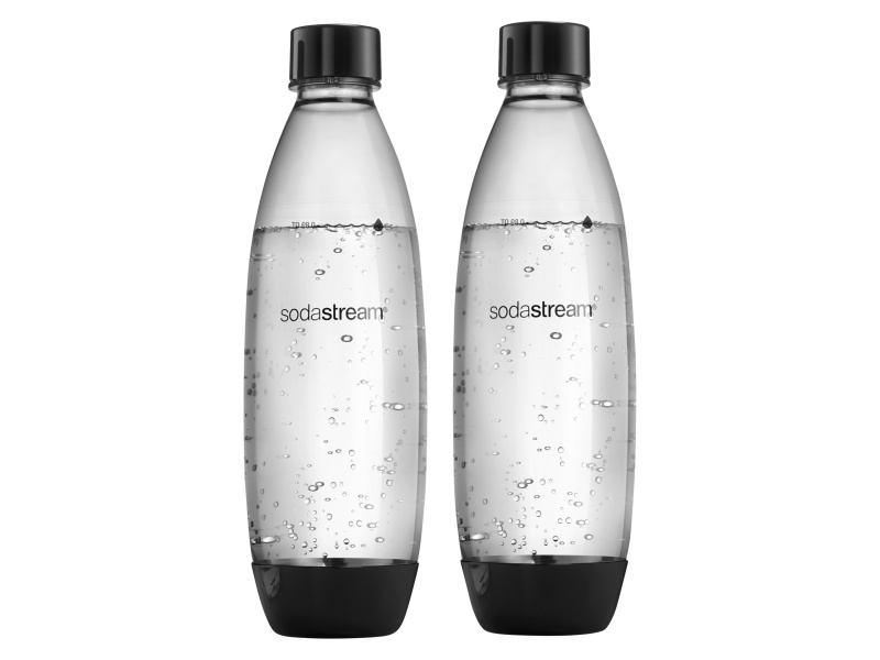 Sodastream Fuse Black lahve vhodné do myčky (2×1 l)