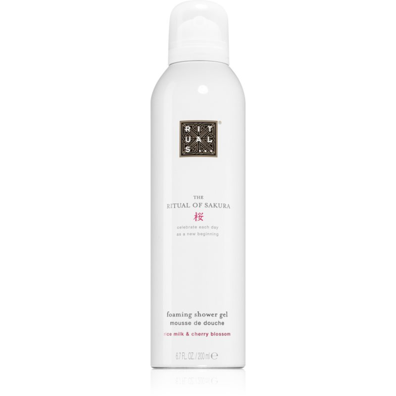 Rituals The Ritual Of Sakura sprchová pěna Rice Milk & Cherry Blossom 200 ml