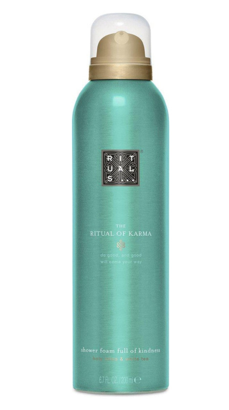 Rituals The Ritual Of Karma sprchová pěna Lotus Flower & White Tea 200 ml