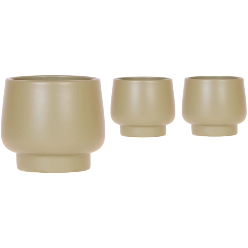 Keramický květináč Ancient různé barvy pr. 9 x 10 cm