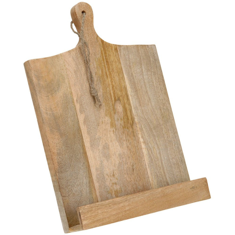 EH Excellent Houseware MANGO stojan na kuchařku, dřevěný A44710370 hnědý
