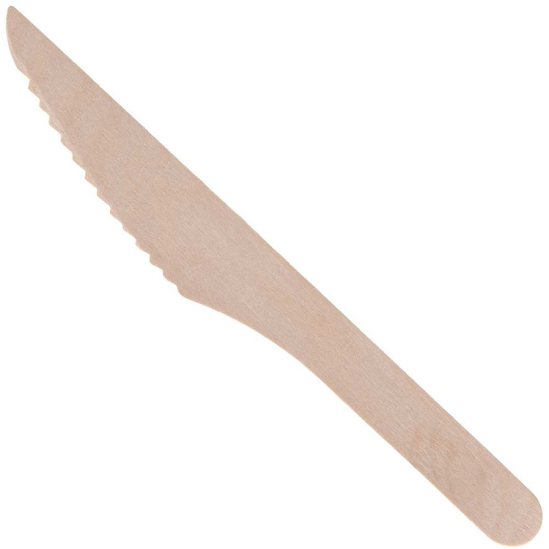 EH Excellent Houseware Nůž dřevo 16,5 cm NATURE ORION béžová