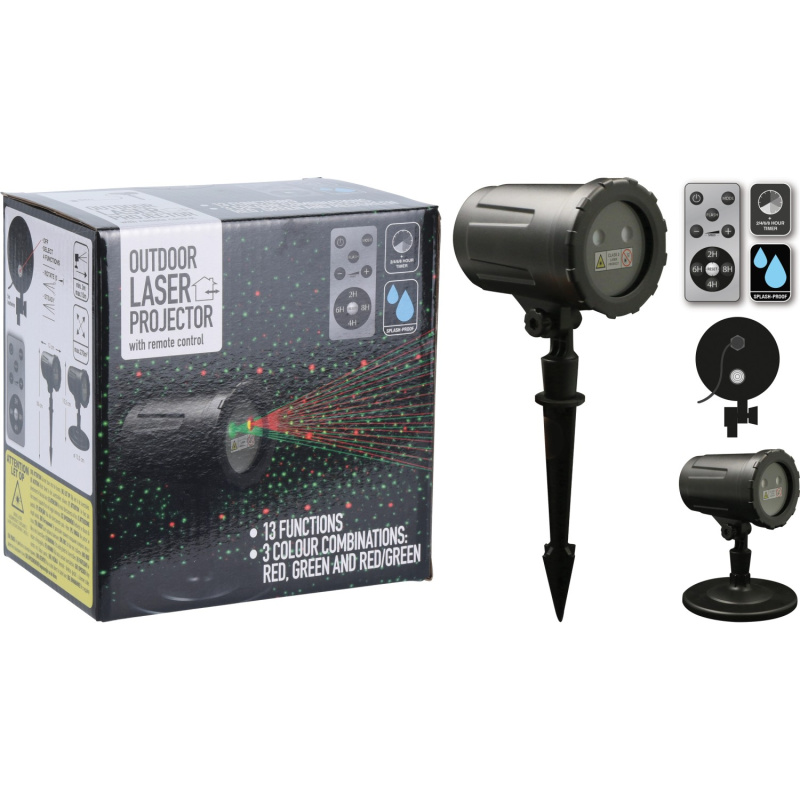 Koopman Rotační projektor Moving Design, IP44