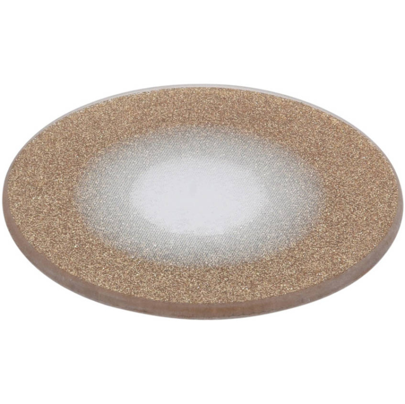 Home Styling Collection Dekorační brokátový talíř, 20 cm zlatá