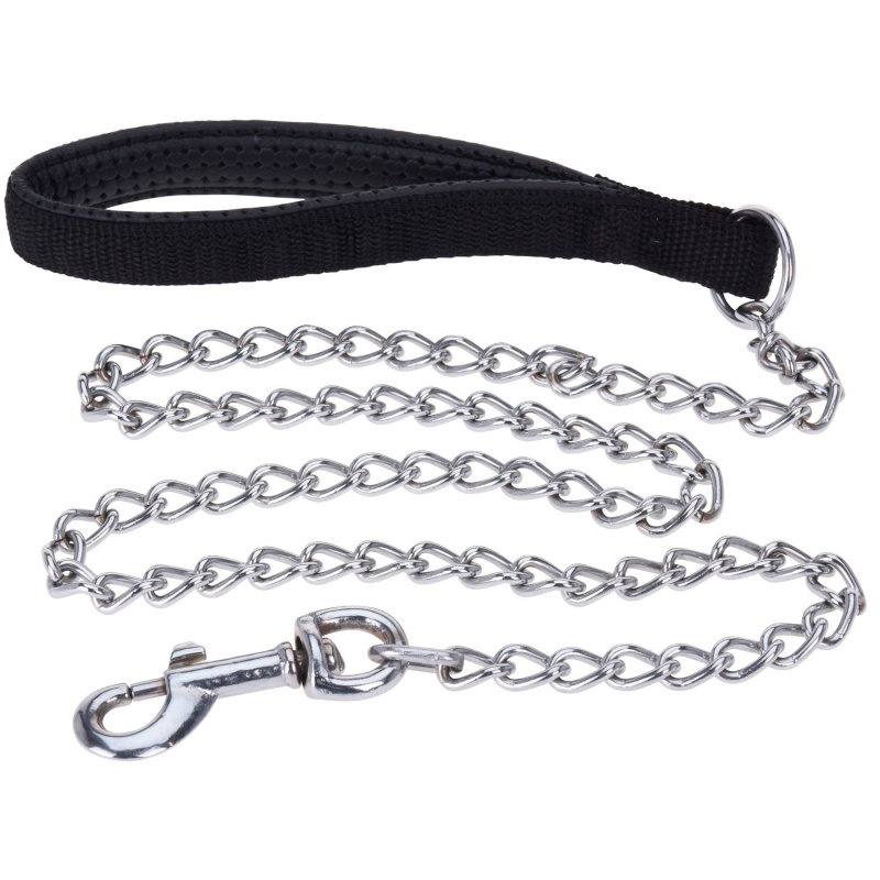 Pets Collection Vodítko pro psy, kovové, 100 cm černá