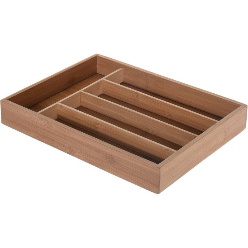 EH Excellent Houseware Kuchyňské nádoba na příbory, kuchyňské doplňky 784230230 hnědý