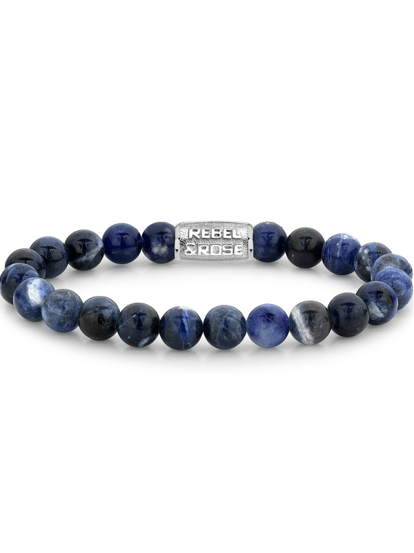 Rebel & Rose RR-80010-S-XL Mens náramek - Midnight Blue