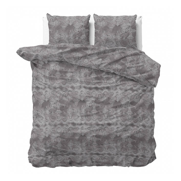 Royal Textil Bavlněné povlečení LIBBO, 200 x 200 cm, DREAMHOUSE šedá