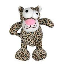 Leopard plyšový s velkýma očima 1 ks