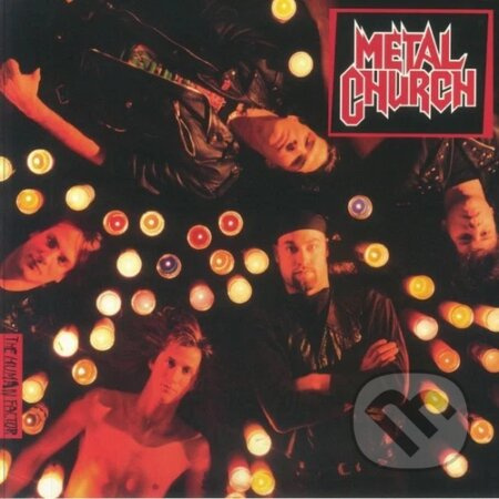 Metal Church:  Human Factor / Flame Red  LP - Metal Church